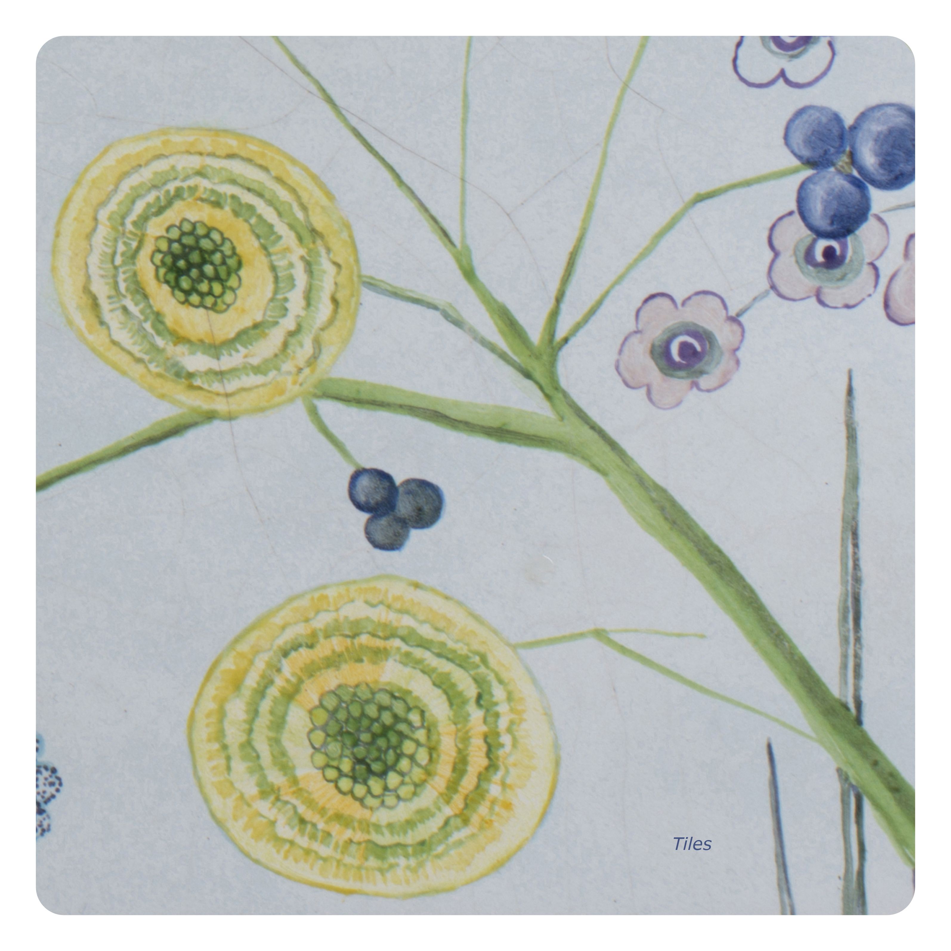 FROQE - COASTER_PLATE_WV - SKU_BRD1327REM2525 - Remembrance_Tiles-Ball - 25x25x0,6cm_9.84x9.84x2.36in - TRADITION by Forbicon - Sweden